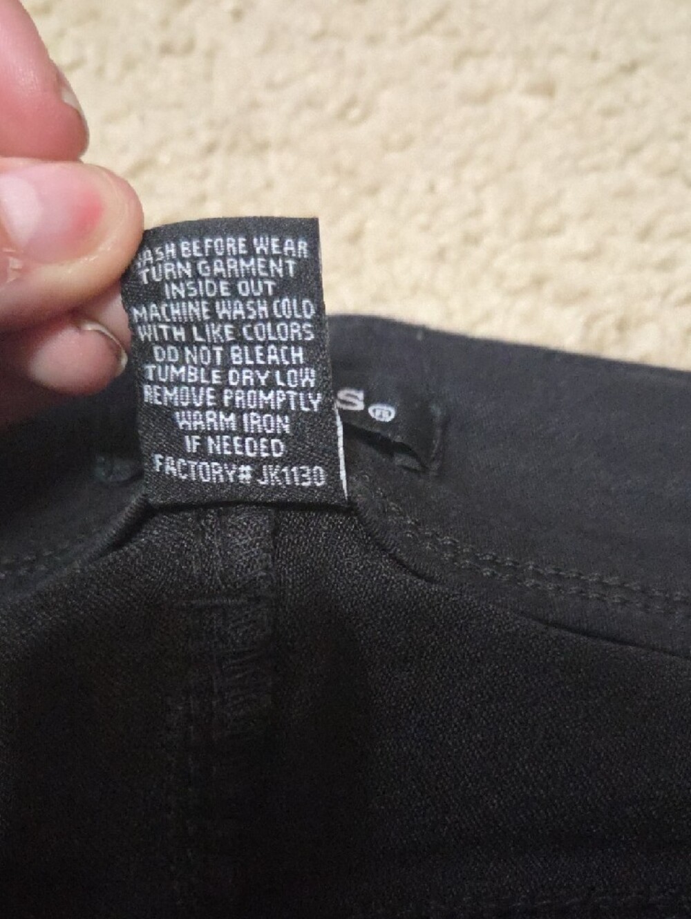 d. jeans Black Denim Shorts for Women - Picture 3 of 5